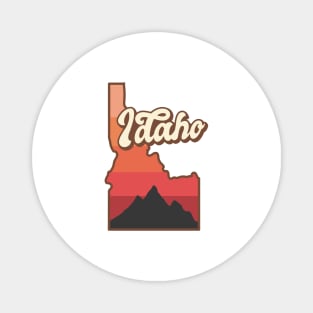 Idaho Retro Magnet